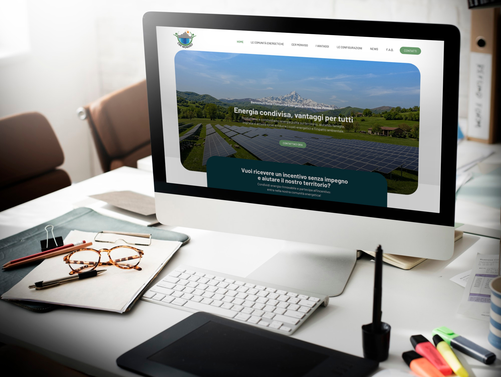 Il nuovo sito web